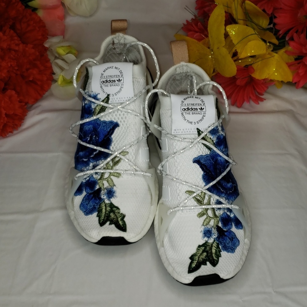 Adidas Women Custom Blue Rose